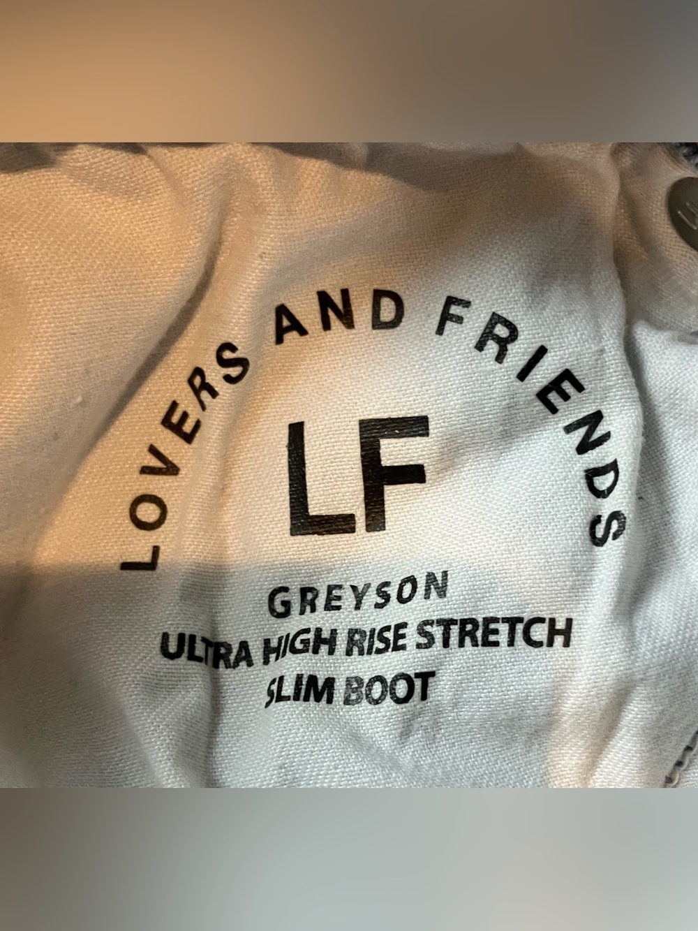 Lovers & Friends Greyson Ultra High Rise Slim Boot Jean - Picture 7 of 8